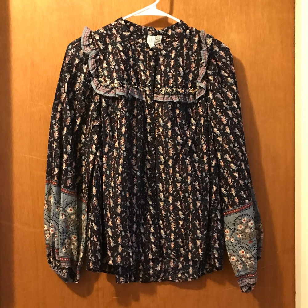 Joie Women’s Cottagecore Praire button down Blouse